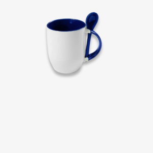 Sublimation Spoon Mug Inner Blue